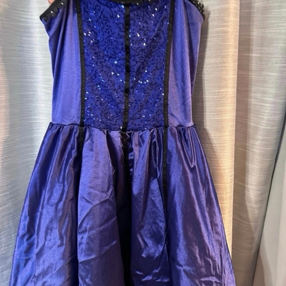 Weissman Beige and Black Dance Costume - Picture 2 of 11